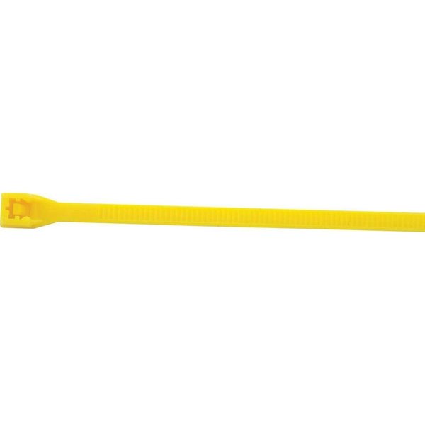 Allstar 7.25 in. Wire Ties Wraps; Yellow, 100PK ALL14136